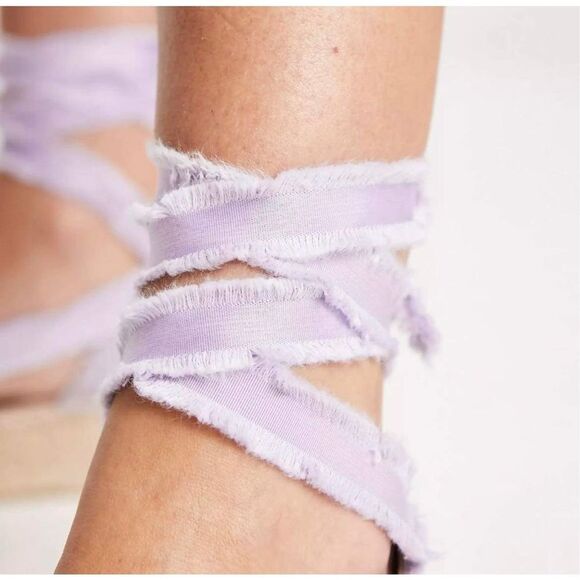 New Free  People Destino Espadrille Platforms Size 39 - Picture 6 of 16